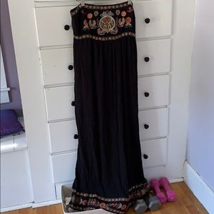 COPY - Strapless maxi dress